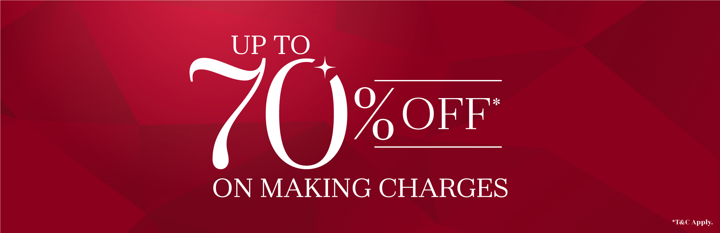 Up To 70% off on Diamond Studded Designs