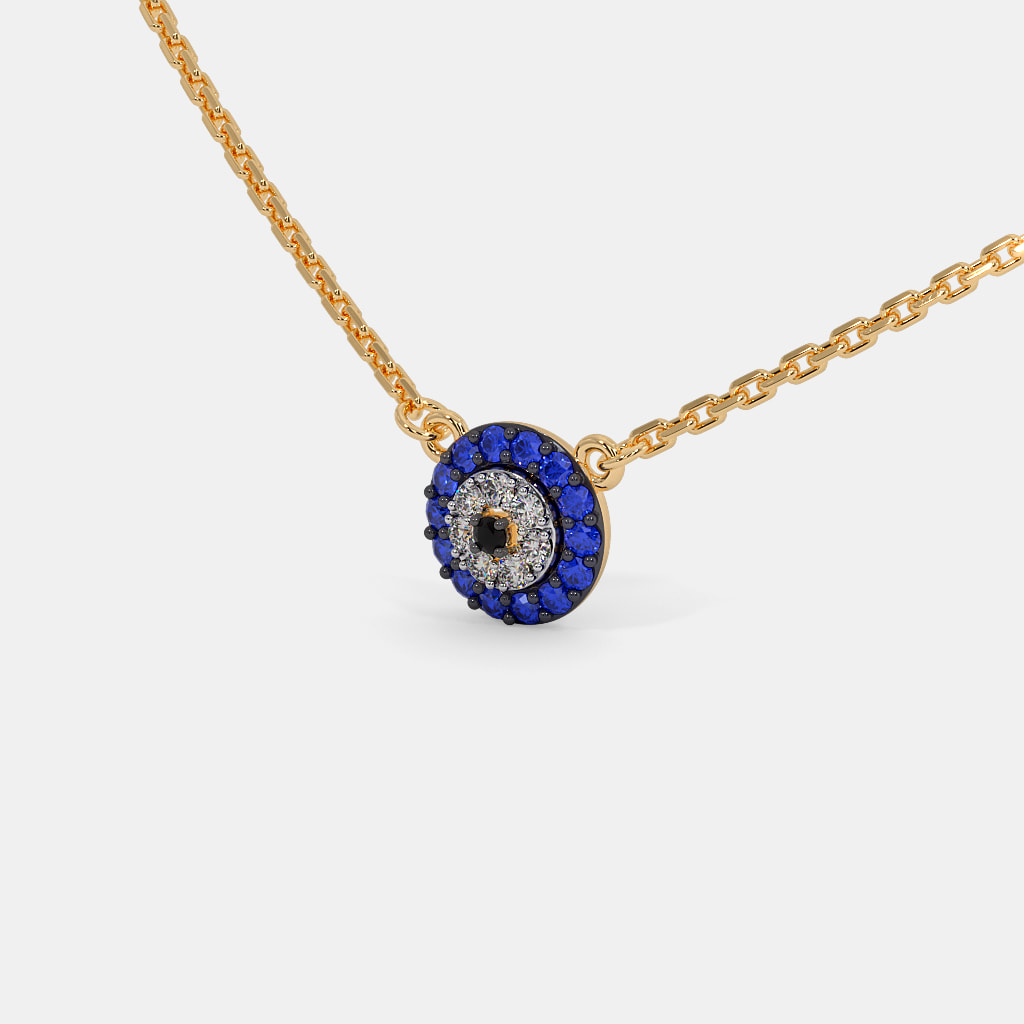 The Ailia Evil Eye Layered Necklace