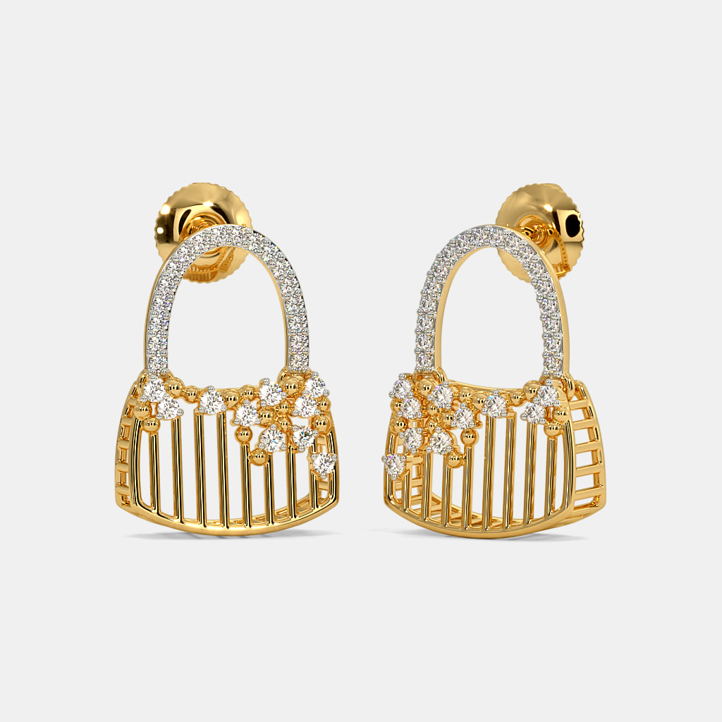 The Naila Purse Drop Earrings