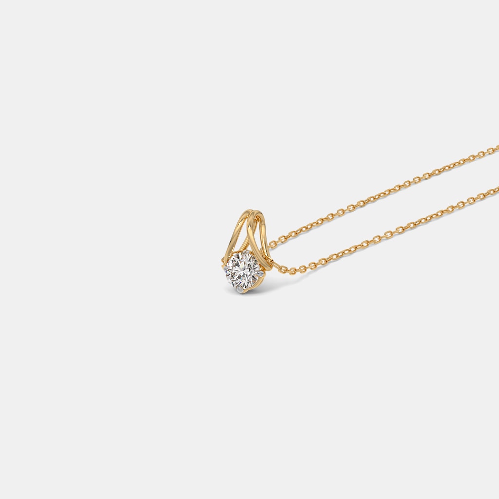 The Elyndressa Solitaire Pendant