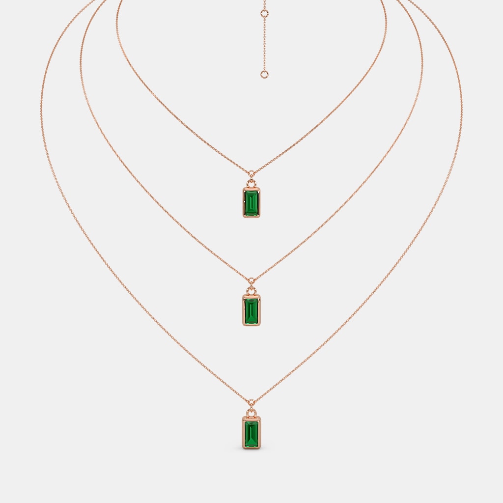 The Mahogany Layered Necklace