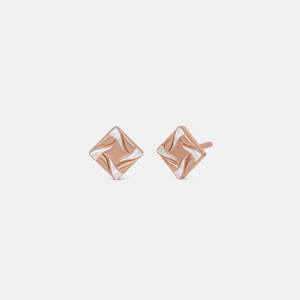 The Roseflare Stud Earrings