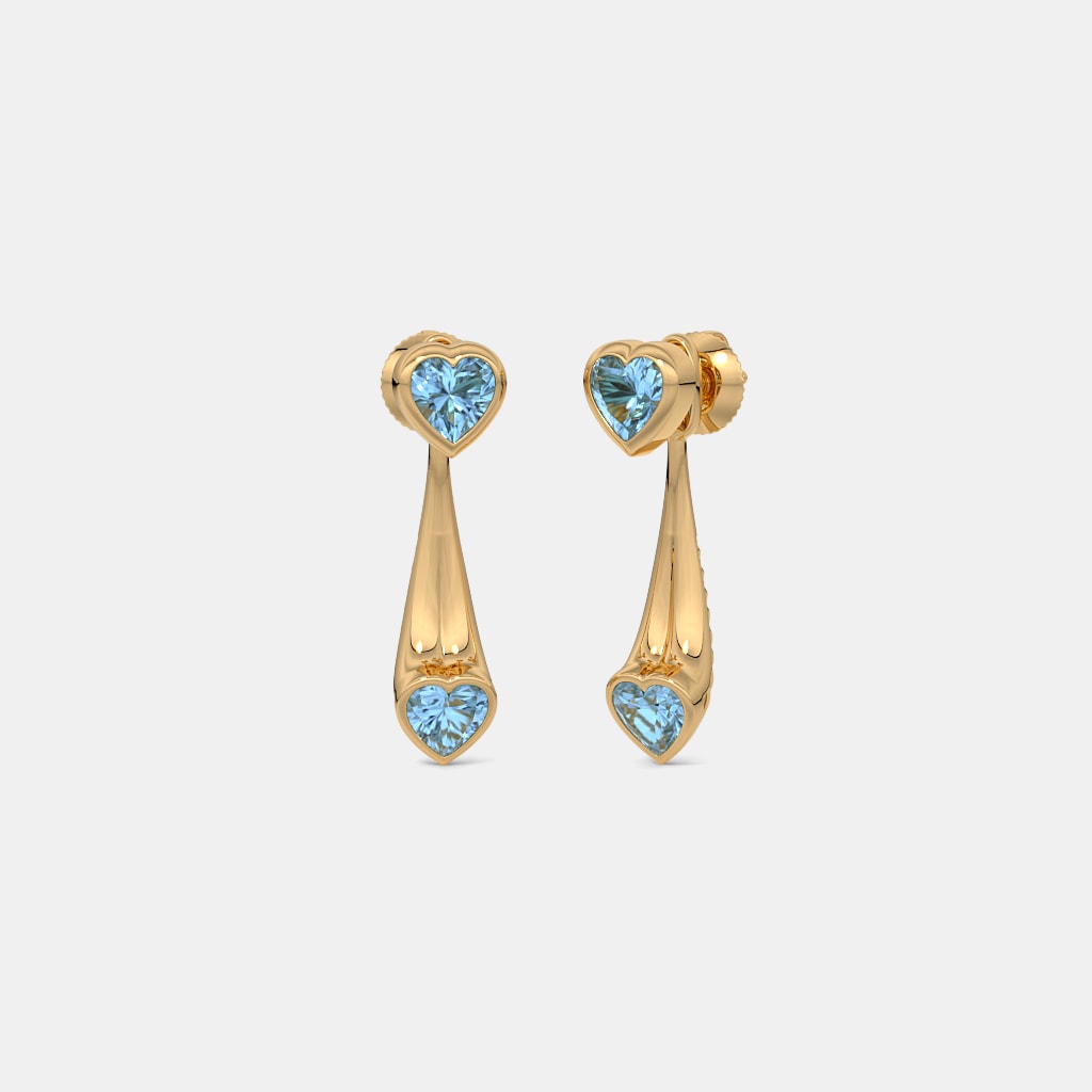 The Yunoo Front Back Earrings