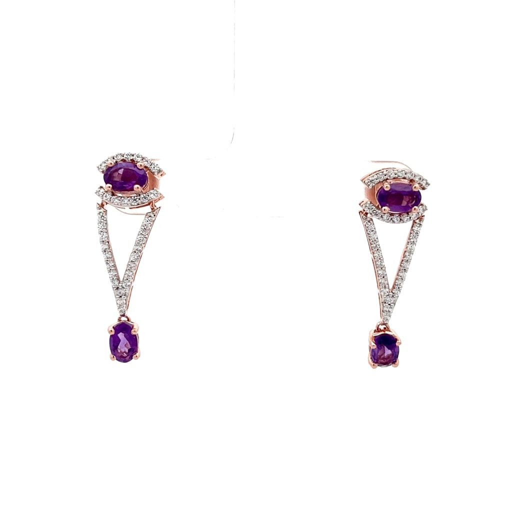 The Hexaregal Drop Earrings