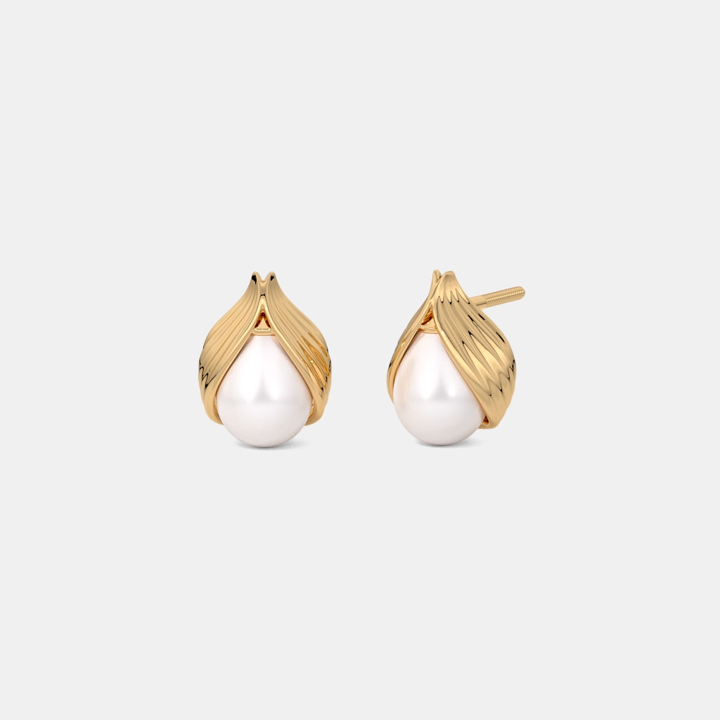 The Blush Tide Stud Earrings