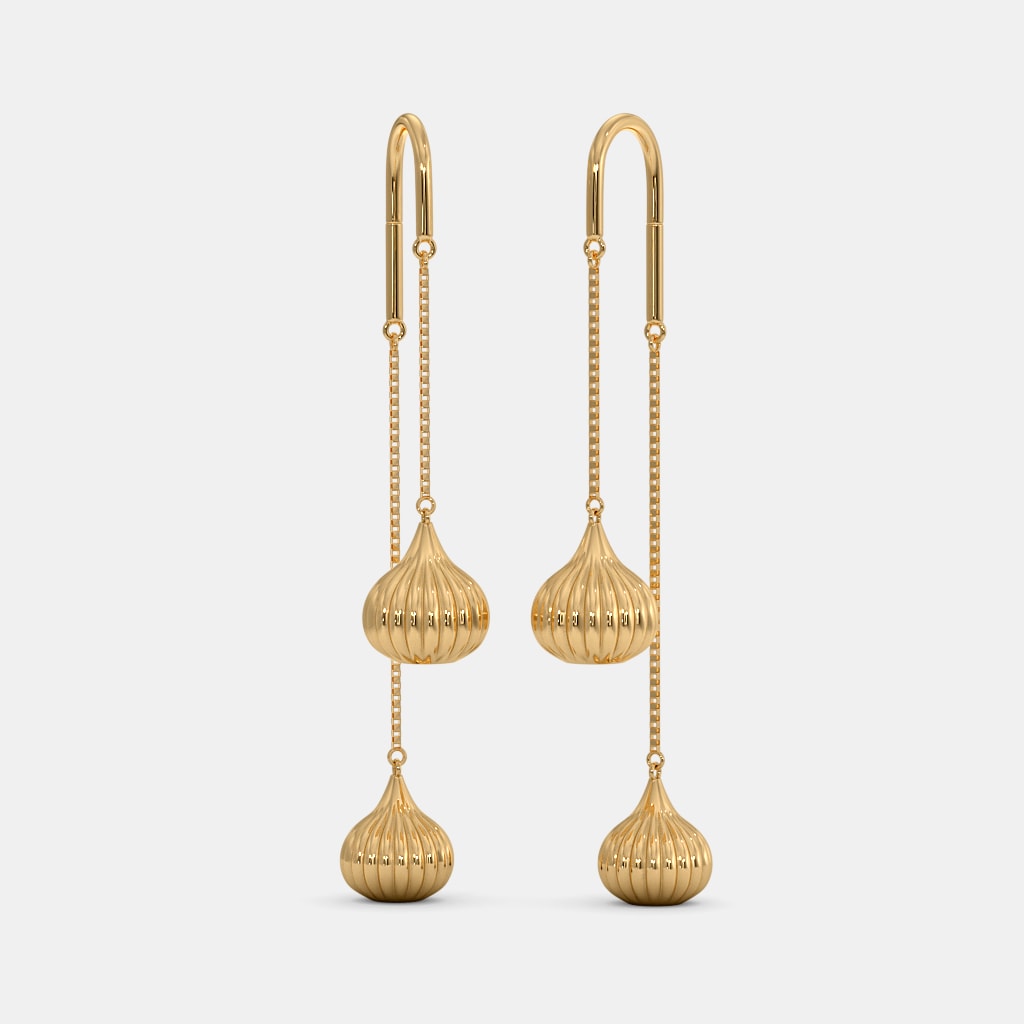 The Nova Drop Sui Dhaga Earrings