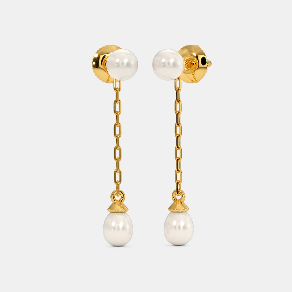 The Pearl Essence Dangler Earrings