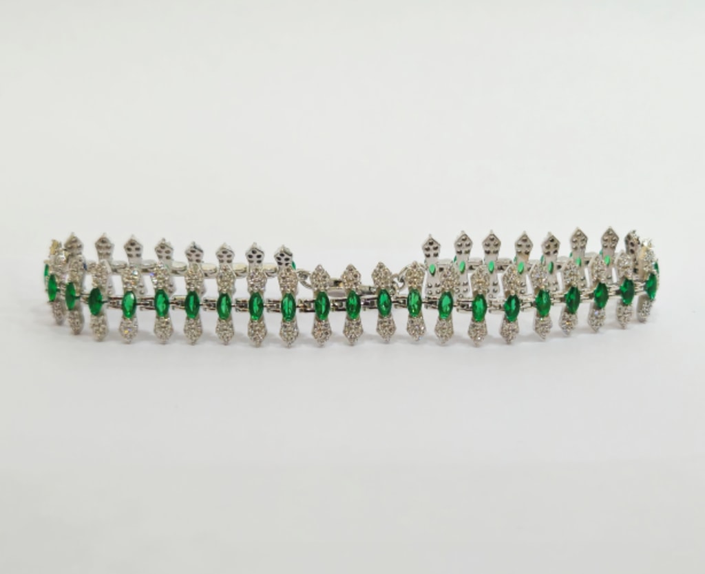 The Serpentina Tennis Bracelet