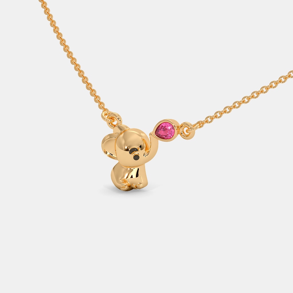 The Flying Elephant Kids Necklace