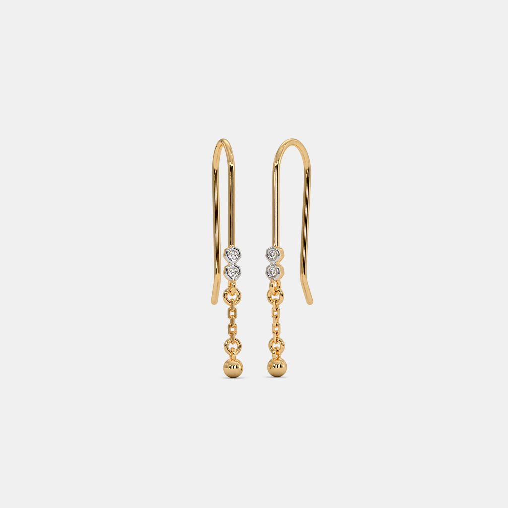 The Zorai Hook Earrings | BlueStone.com