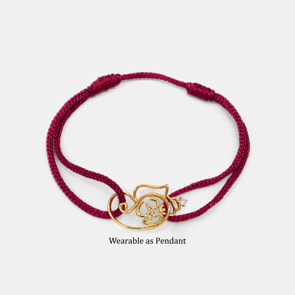 Bluestone gold clearance rakhi