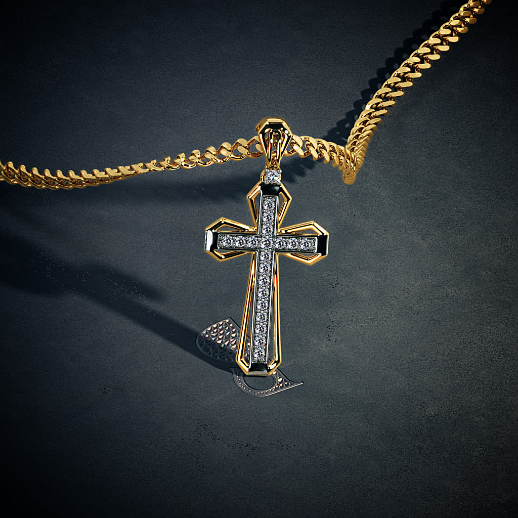 Beautiful cross online pendant