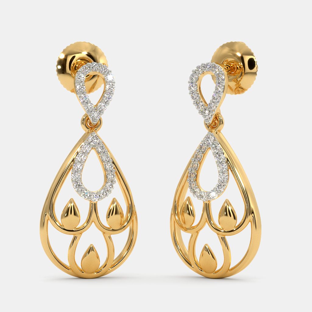 HOT Gold Earrings Casting Gold Jewellery Designs Casting Gold