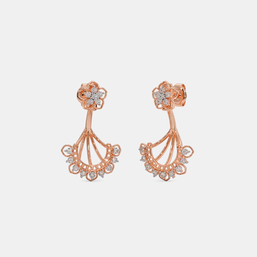 Front Back Jacket Earrings Geometric Back Front Earring Jacket