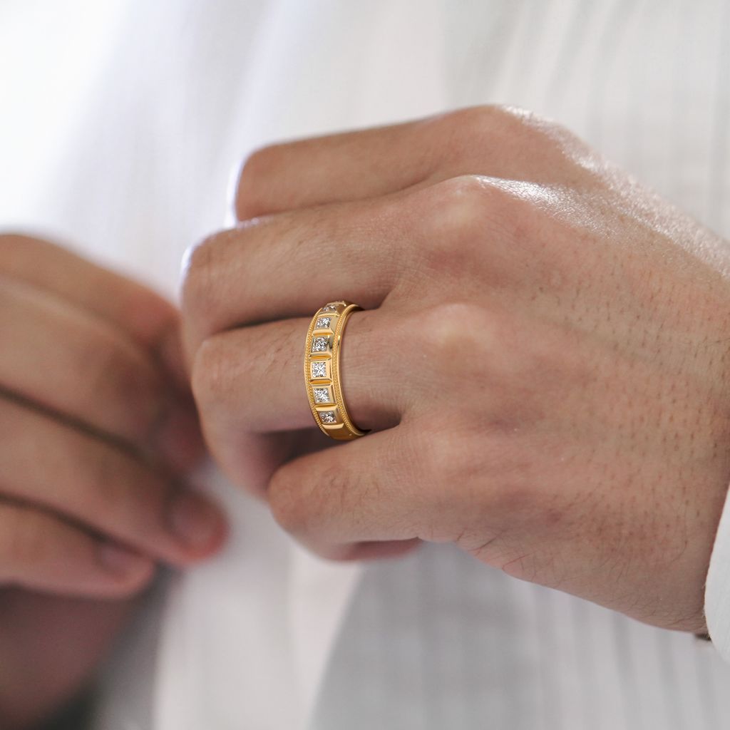 The Vowbond Couple Band For Him