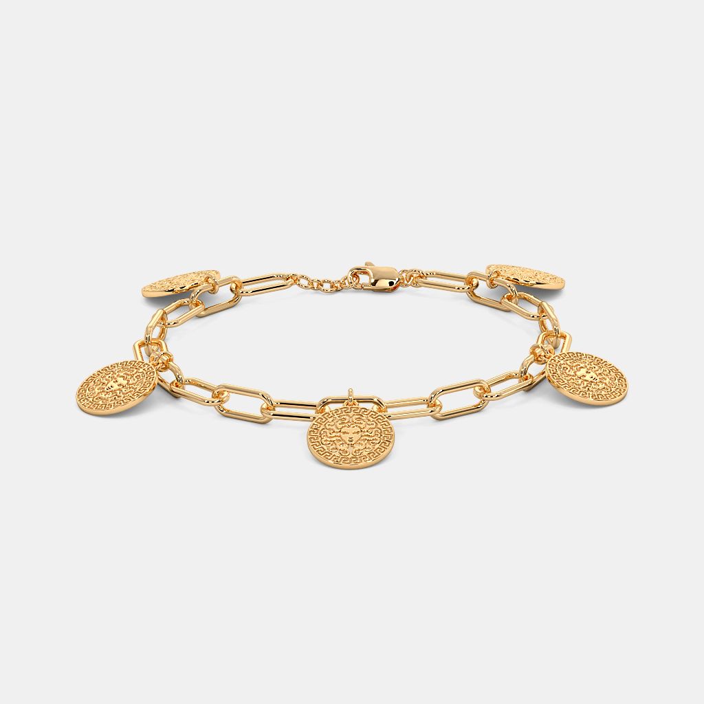 Gold Chain Medusa Chain Bracelet Medusa Chain Bracelet Gold VERSACE IN