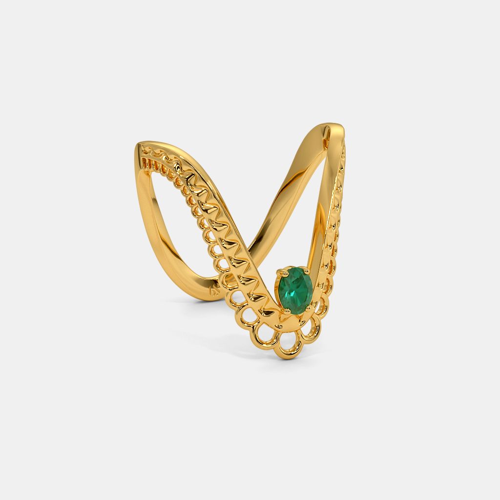 Buy 22Kt Gold Semi Precious Stone Anji Ring 94VH2215 Online from Vaibhav  Jewellers