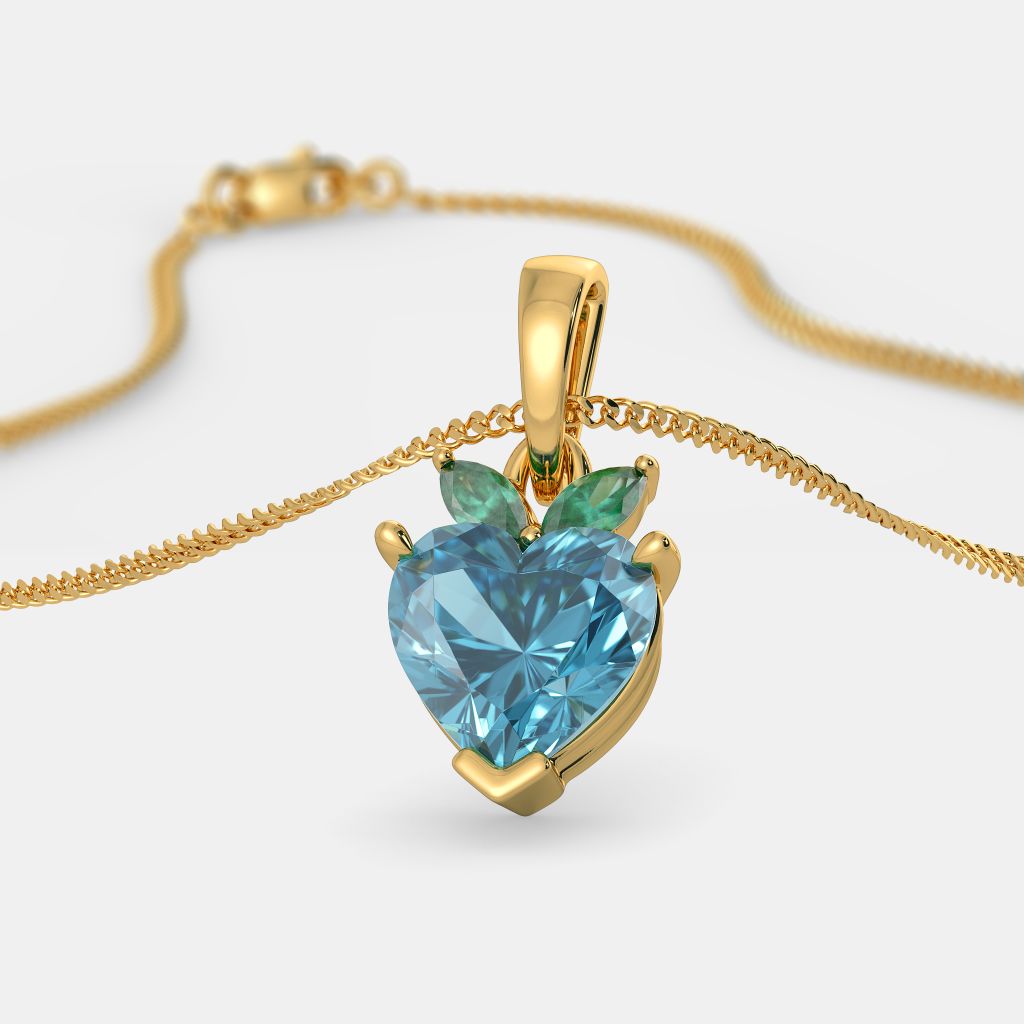 The Bluebell Shine Pendant BlueStone