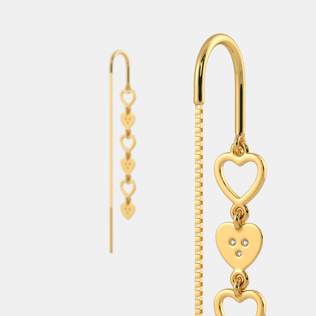 The Joyous Heart Drop Earrings