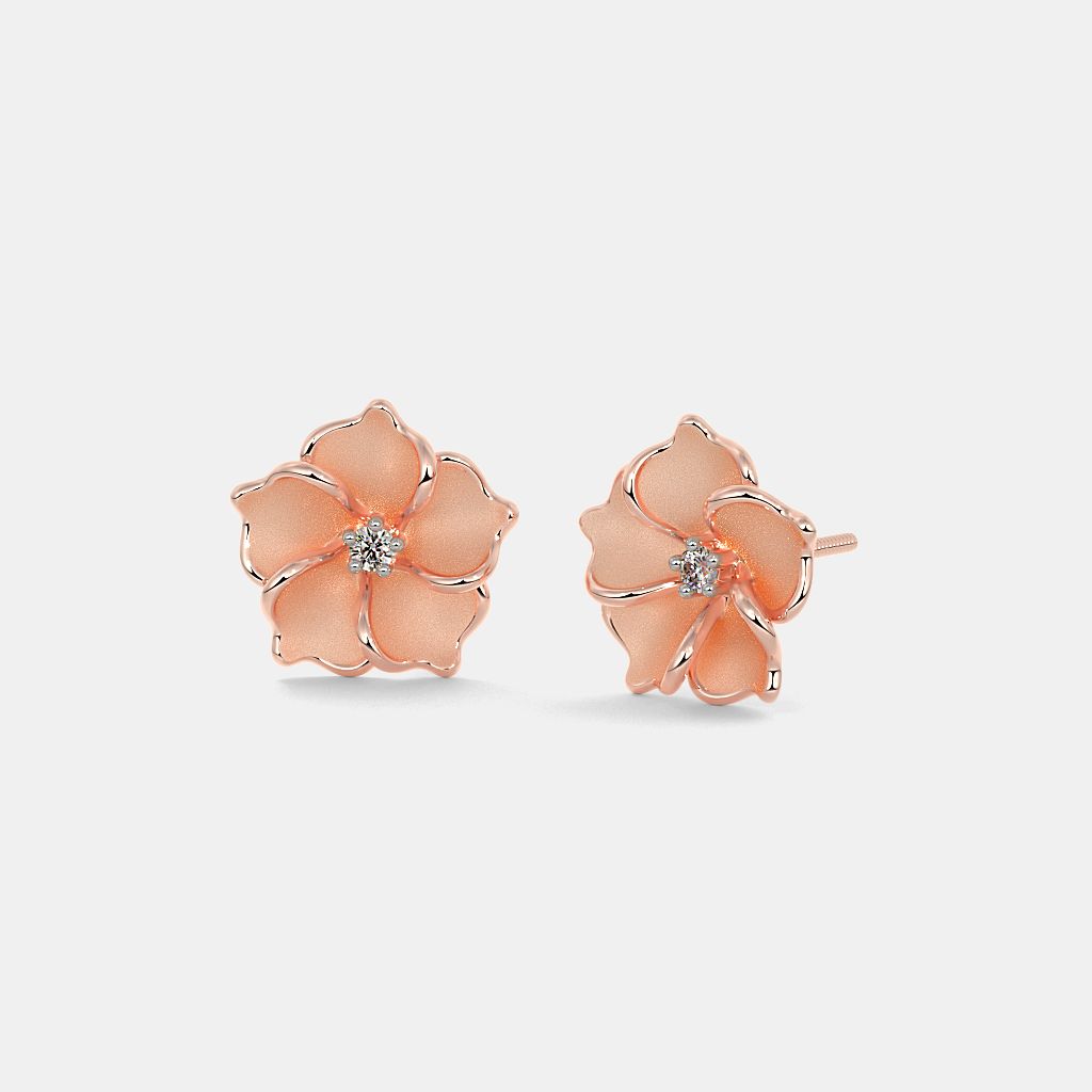 Rose gold ear clearance