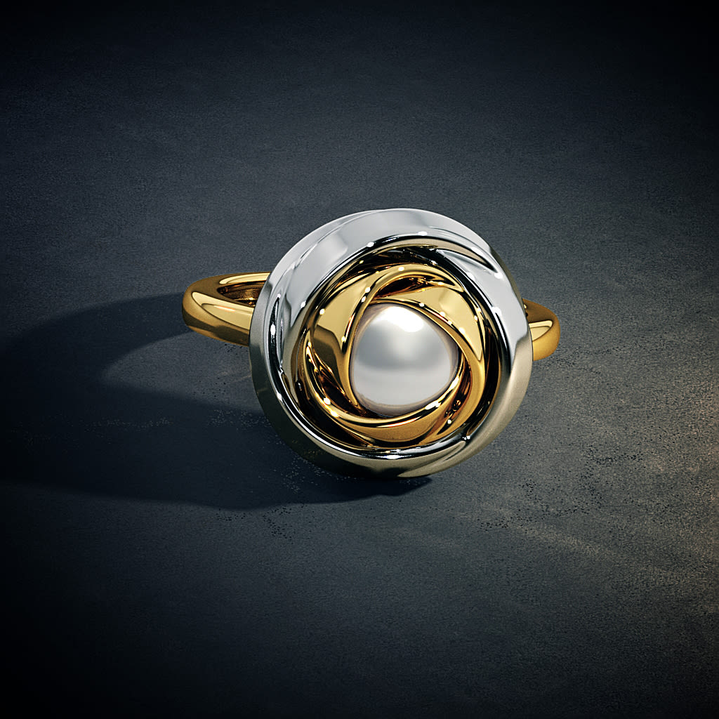 Buy 50+ Pearl Rings Designs Online India's #1