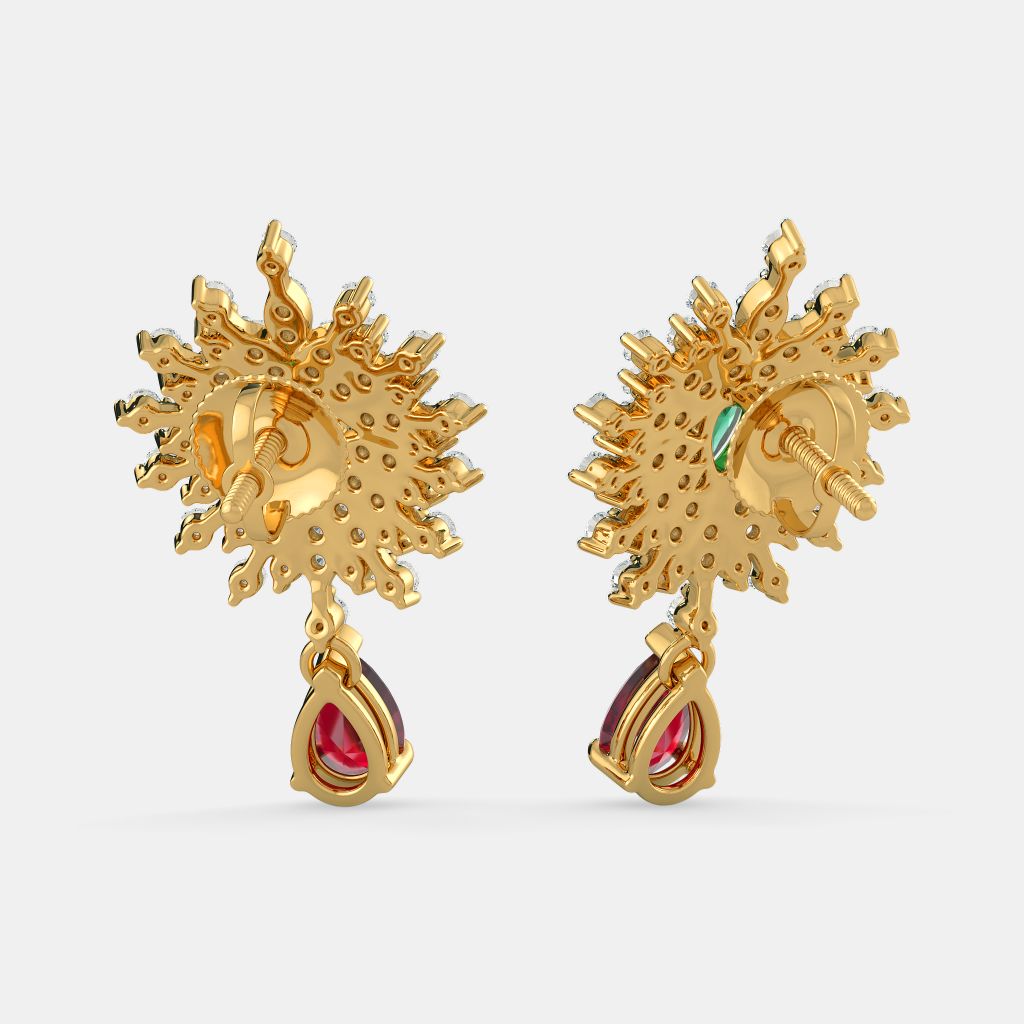 The Epitome Luxuriate Drop Earrings BlueStone