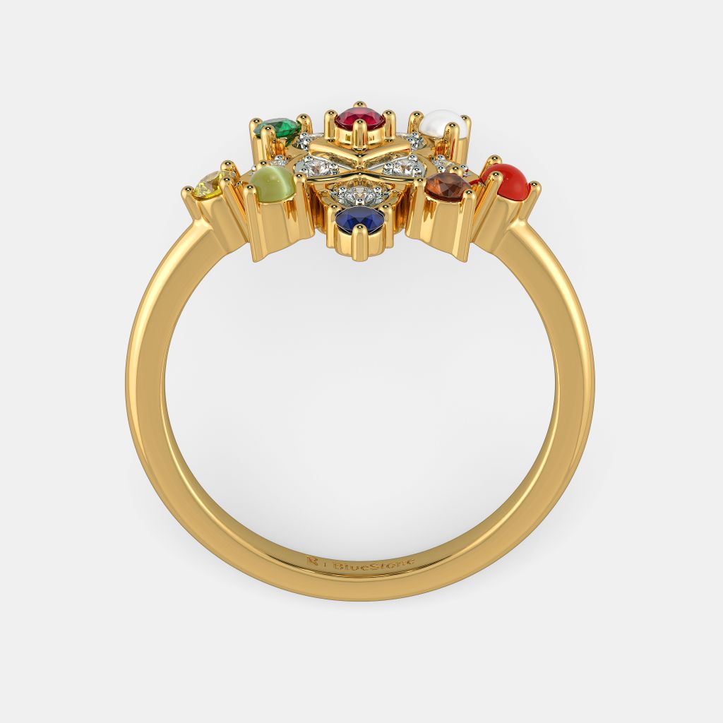 Bluestone navaratna new arrivals ring