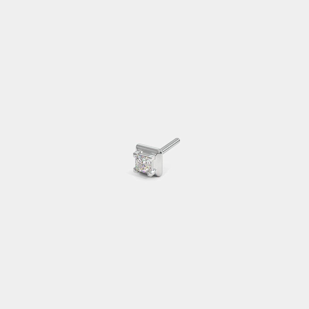 Mens earrings outlet white gold