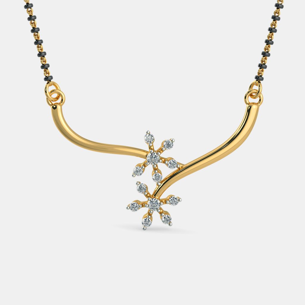 The Pariyat Mangalsutra Pendant BlueStone