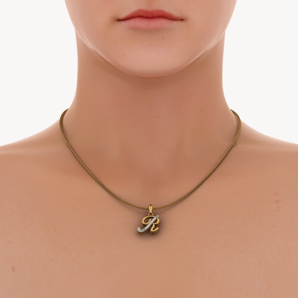 R cheap locket design