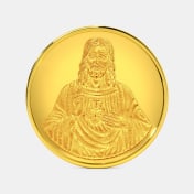 10 gram 24 KT Jesus Christ Gold Coin - thumb 1