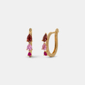The Mislavina Huggie Earrings - thumb 1