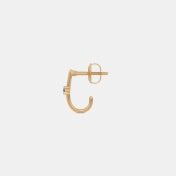 The Doina J Hoop Earrings - thumb 8