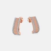 The Axellea J Hoop Earrings - thumb 5