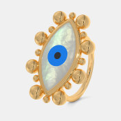 The Aegis Evil Eye Ring - thumb 1