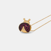 The Ladybug Kids Pendant - thumb 1