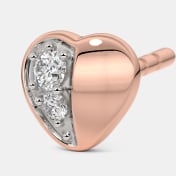 The Laene Heart Kids Stud Earrings - thumb 3