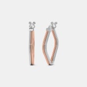 The Julie Hoop Earrings - thumb 1