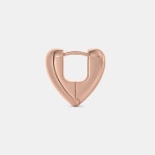 The Love Facet Huggie Earrings - thumb 7