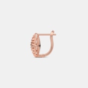 The Cadenzaa Huggie Earrings - thumb 7