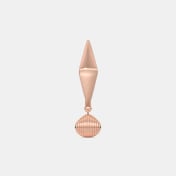 The Stamp Drop Huggie Earrings - thumb 6