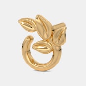 The Petalune Multi Pierced Stud Earrings - thumb 4