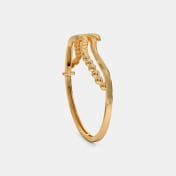 The Goldenna Oval Bangle - thumb 5