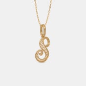 The Syloura S Initial Pendant - thumb 5