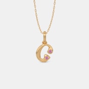 The Glimma G Initial Pendant - thumb 4