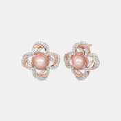 The Pearlique Stud Earrings - thumb 1