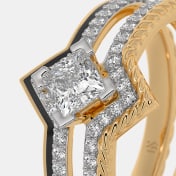The Honoria Bridal Ring Set - thumb 3