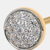 The Yael Pave Stud Earrings - thumb 5