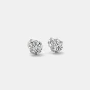 The Madin Solitaire Stud Earrings - thumb 6