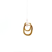 The Dazzle Edge Hoop Earrings - thumb 4